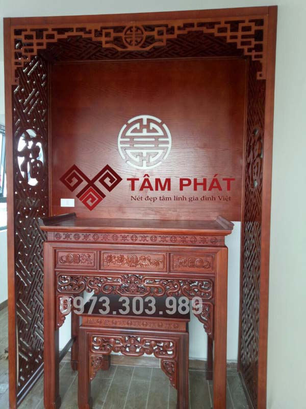 Feedback lắp bàn thờ từ anh Quán cc The Lancaster , Q.1