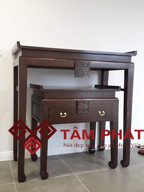 Bàn thờ đứng hiện đại Tâm Phát mẫu BT-1009