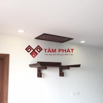Mẫu bàn thờ treo tường đẹp TT2019
