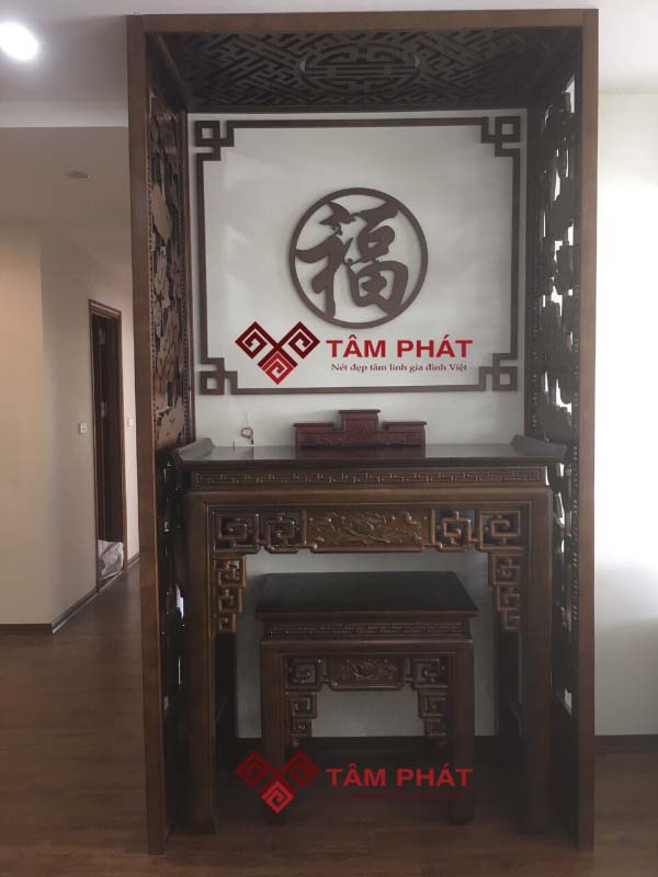 Bàn thờ Tâm Phát có giá cả rất hợp lý
