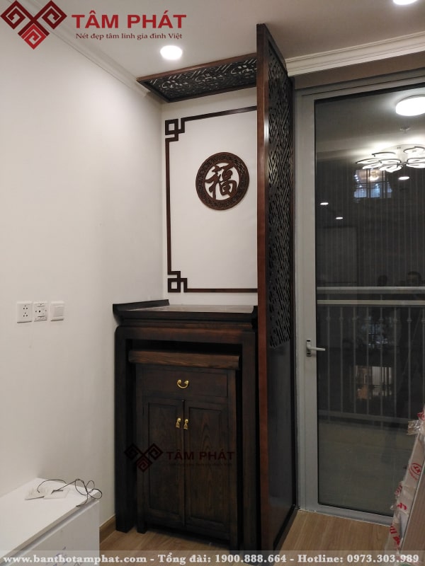 Bàn thờ đứng hiện đại Tâm Phát mẫu BT-1021