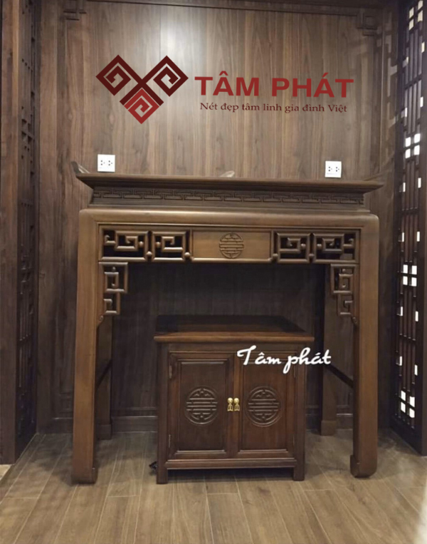 Bàn thờ đứng hiện đại Tâm Phát mẫu BT-1020