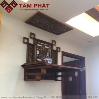 Bàn thờ treo tường mẫu TT2005