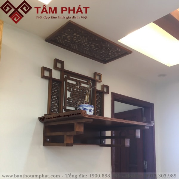 Bàn thờ treo tường mẫu TT2005