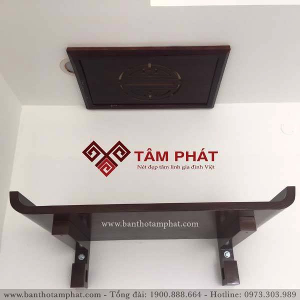 Bàn thờ treo tường gỗ Gụ TTG2048