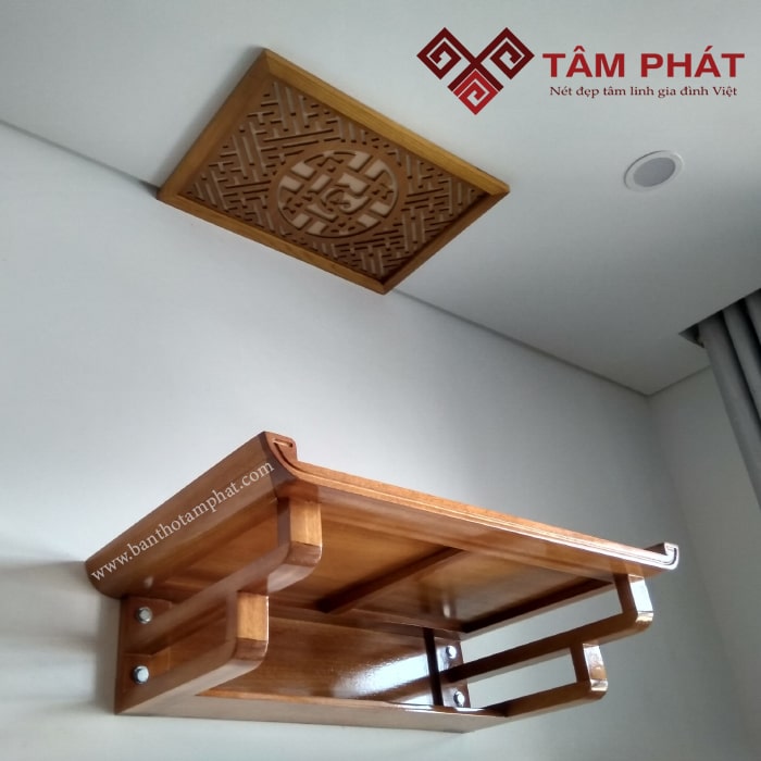 Khách hàng nói gì khi chọn sản phẩm bàn thờ treo gỗ mít của Tâm Phát