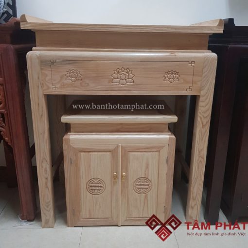 Trải nghiệm người dùng sản phẩm bàn thờ đứng hiện đại Tâm Phát mẫu BT-1033