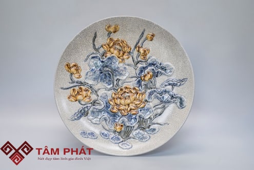 Mâm bông cho bàn thờ gia tiên