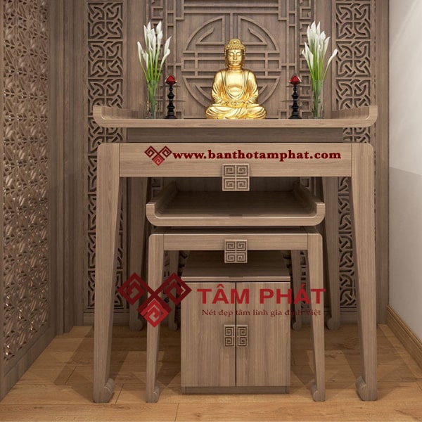 Bàn thờ gỗ mít