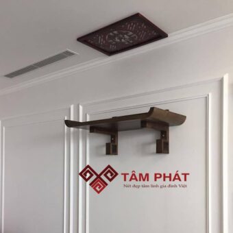 Bàn thờ treo tường gỗ Gụ mẫu BTG2048