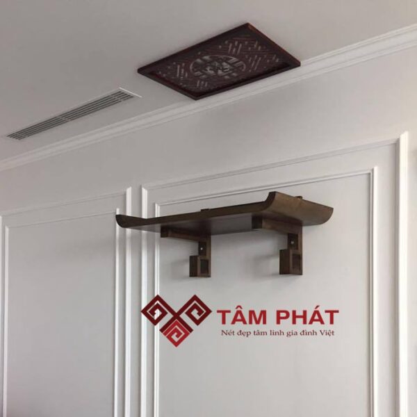 Bàn thờ treo tường gỗ Gụ mẫu BTG2048