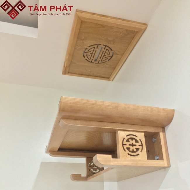Bàn thờ treo tường hiện đại