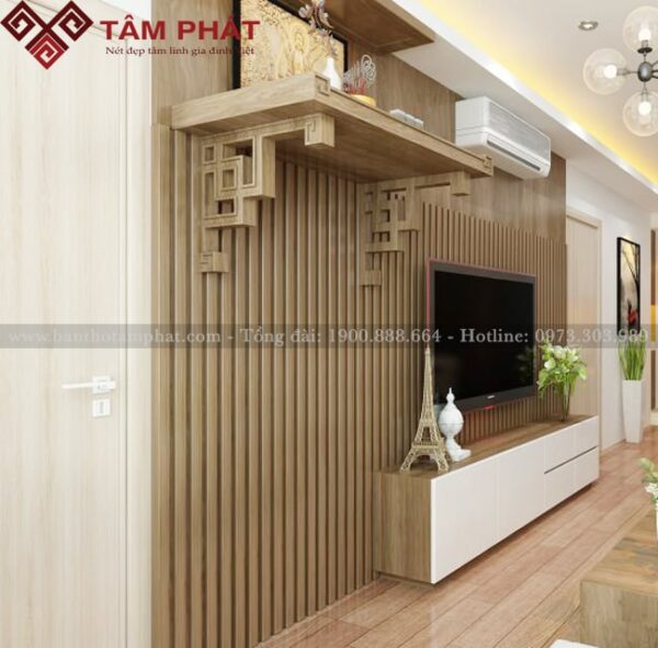 Mẫu bàn thờ treo tường TT2052