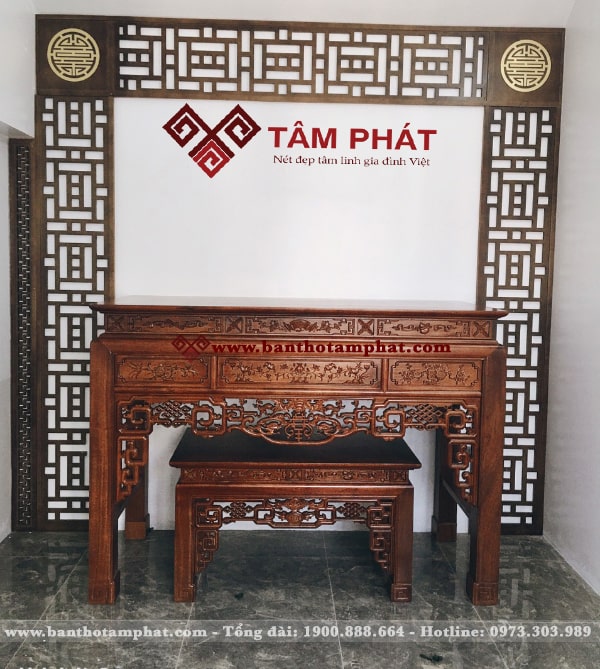 Kiêng kỵ khi đặt bàn thờ trong phòng thờ cùng cách hóa giải