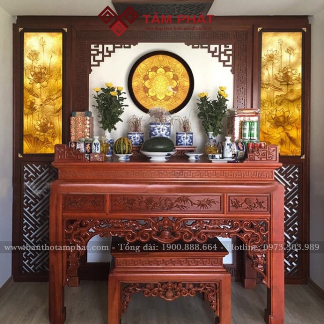 Mẫu bàn thờ hiện đại BT-1012