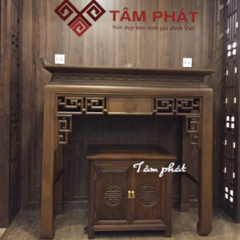 Mẫu bàn thờ đẹp Bt-1016 phù hợp với nhiều không gian khác nhau