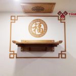 Bàn thờ treo gỗ Sồi