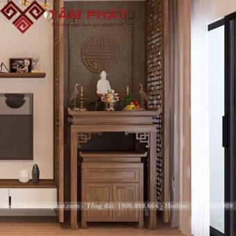 Bàn thờ chung cư đơn giản BT-1092