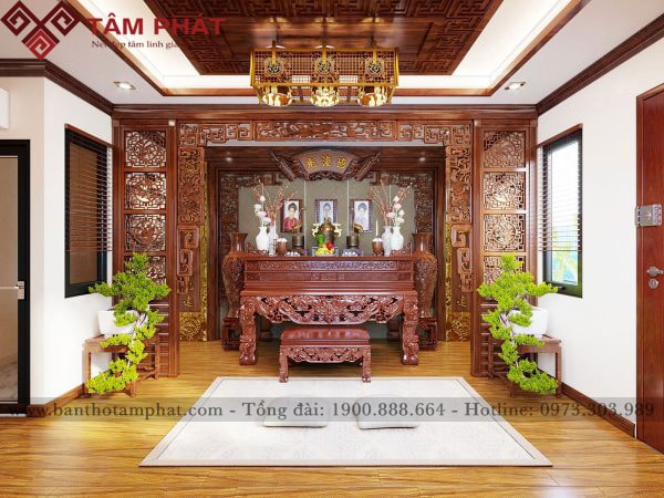 Feedback lắp bàn thờ từ anh Quý chung cư Đại Kim, Hoàng Mai