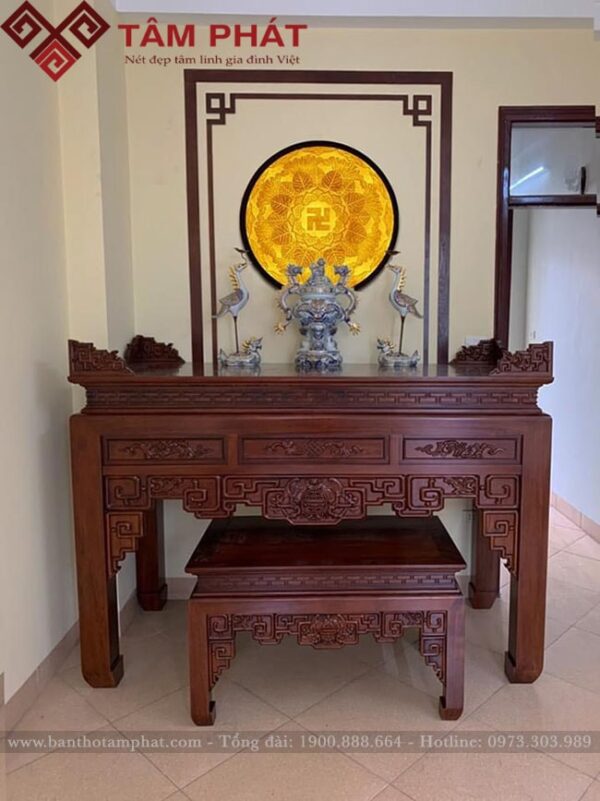 Tranh chữ Vạn lá bồ đề