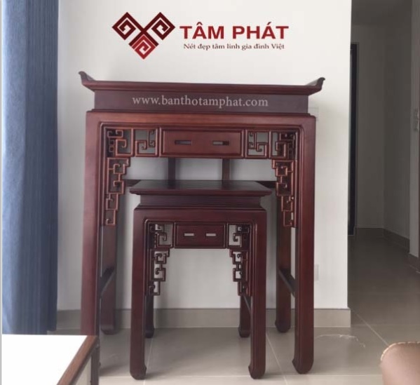 Bàn thờ đứng gỗ Gụ cao cấp BTG-1030
