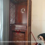 Mẫu bàn thờ BT-1015 rất phù hợp với căn hộ chung cư