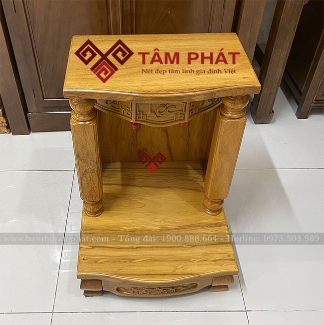 Bàn thờ Thần Tài đơn giản mẫu BTT-3303