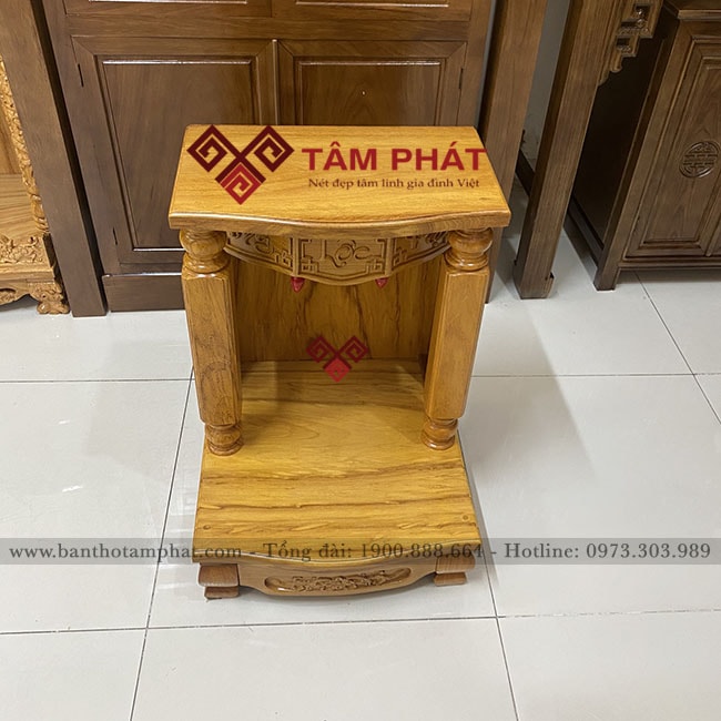 Bàn thờ Thần Tài đơn giản mẫu BTT-3303