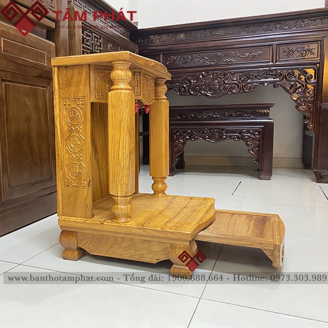 Bàn thờ Thần Tài đơn giản mẫu BTT-3303