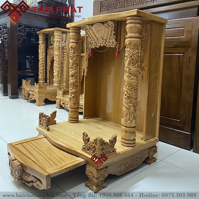 Mẫu bàn thờ Thần Tài BTT-3301