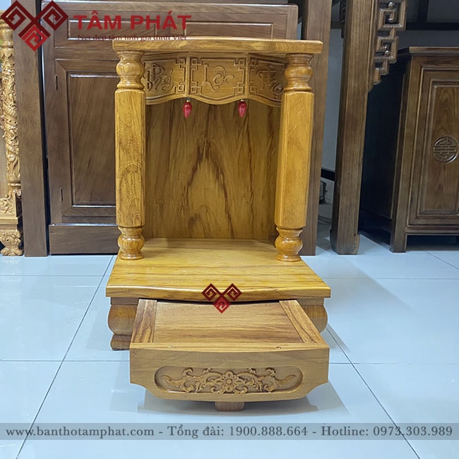 Bàn thờ Thần Tài đơn giản mẫu BTT-3303