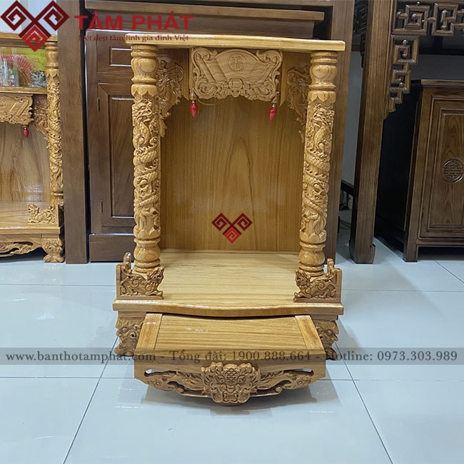 Mẫu bàn thờ Thần Tài BTT-3301