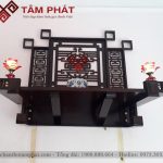 Bàn thờ kết hợp với ốp lưng chữ thọ rất đẹp mắt