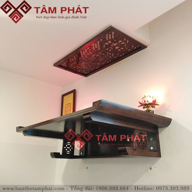 Bàn thờ Tâm Phát được hoàn thiện kỹ từng đường nét Bàn thờ Tâm Phát được hoàn thiện kỹ từng đường nét
