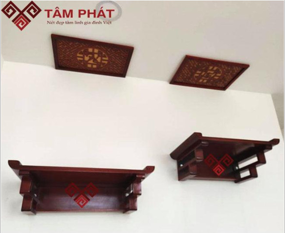 Bàn thờ treo tường TT2099 thiết kế sang trọng