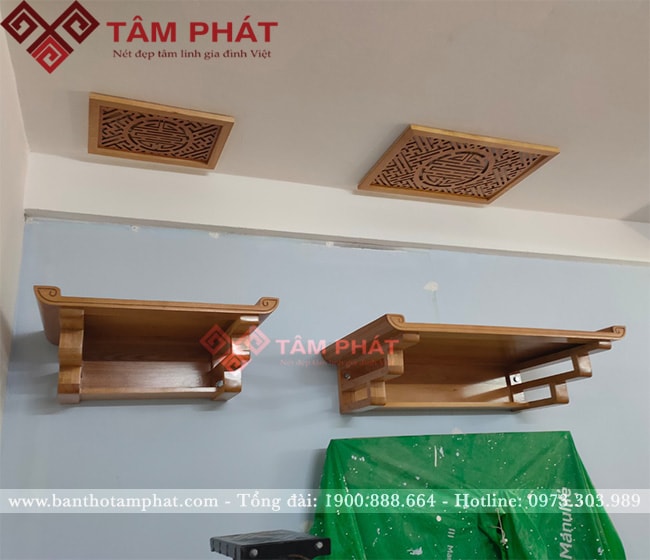 Có thể kết hợp 2 bàn thờ phân cấp