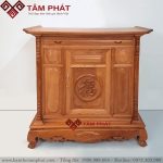 Tủ thờ có nhiều kích thước và màu sắc khác nhau
