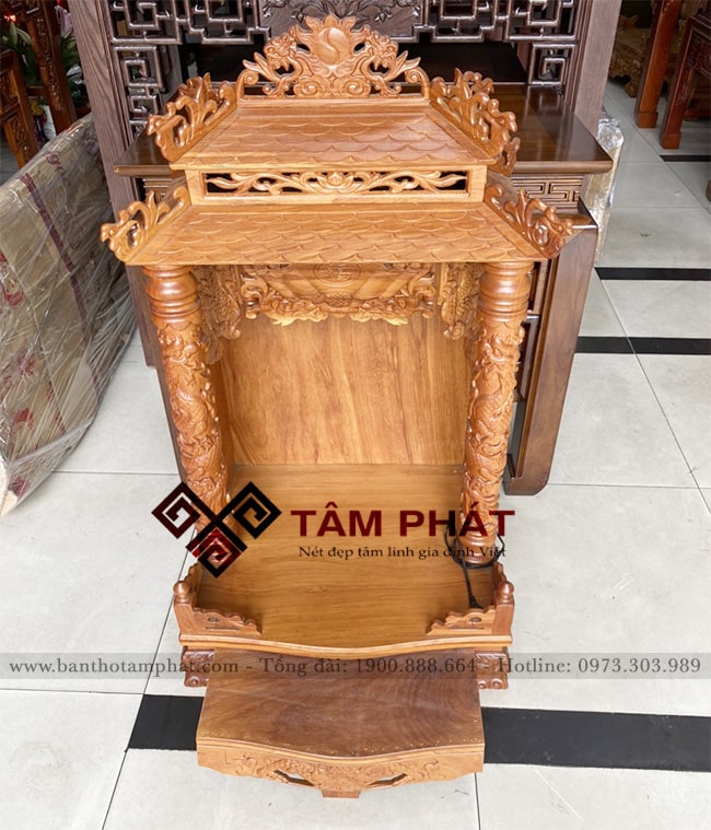 Feedback lắp bàn thờ từ anh Hoà Chung cư 122 An Bình, Q.5