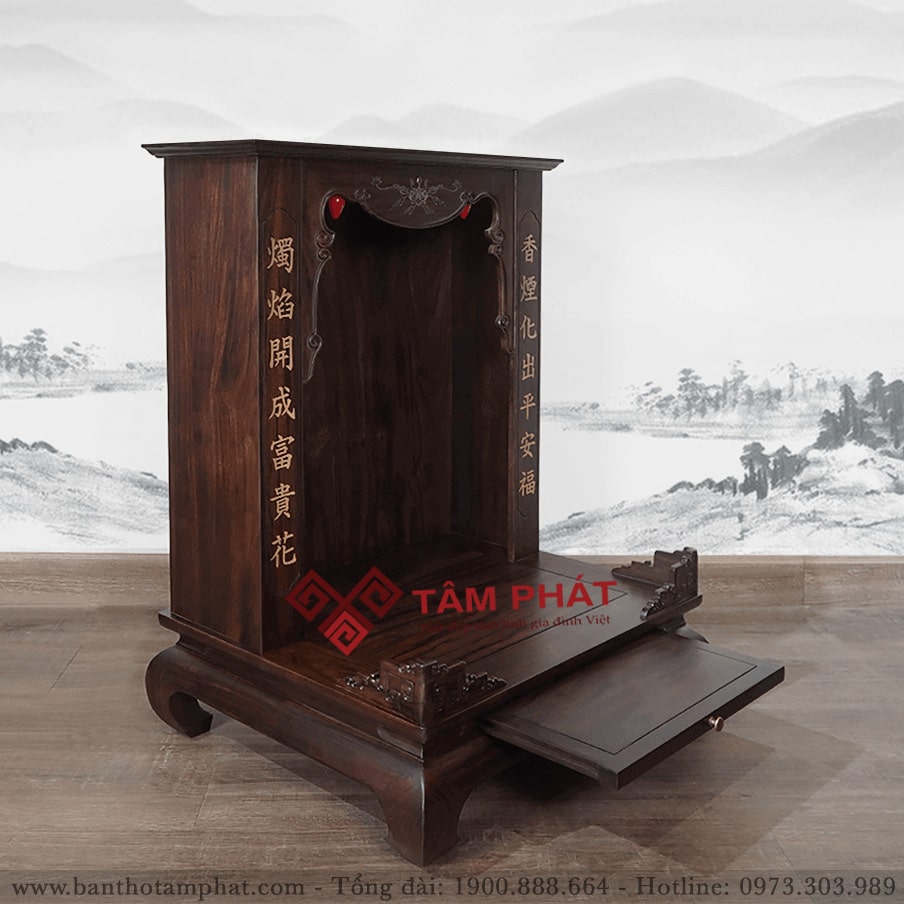 Bàn thờ thần tài đẹp mẫu BTT-3305