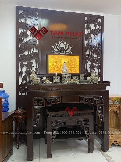 Băn khoăn chọn mua bàn thờ cho căn hộ mới Băn khoăn chọn mua bàn thờ cho căn hộ mới
