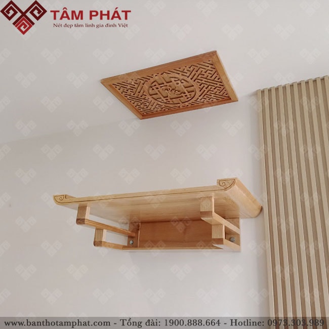Bàn thờ treo tường mẫu TT2021 Tâm Phát