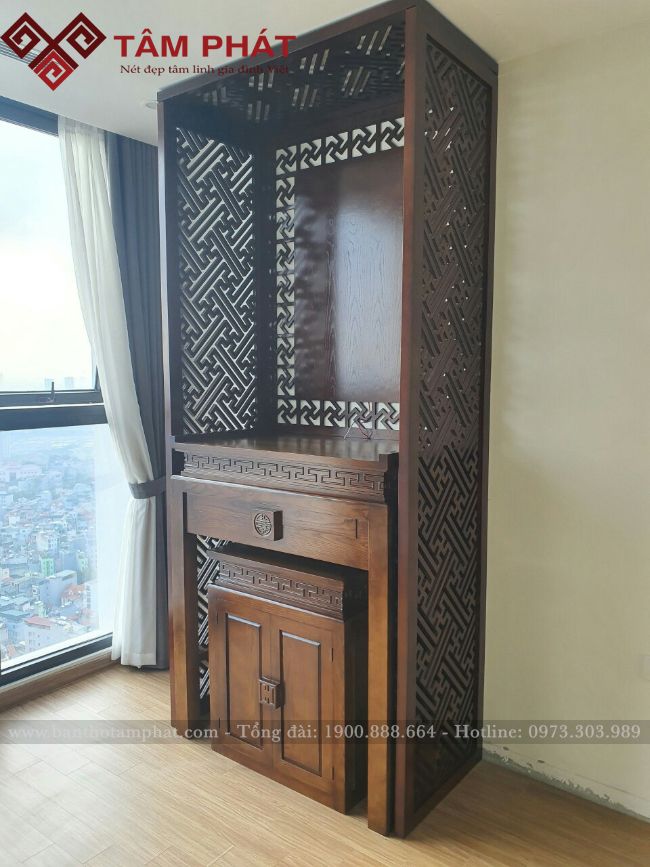 Mẫu bàn thờ đúng hiện đại BT-1026