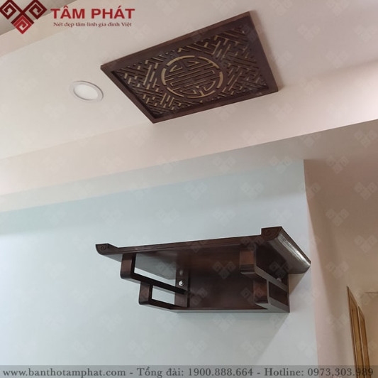 Chọn mua bàn thờ phù hợp với không gian