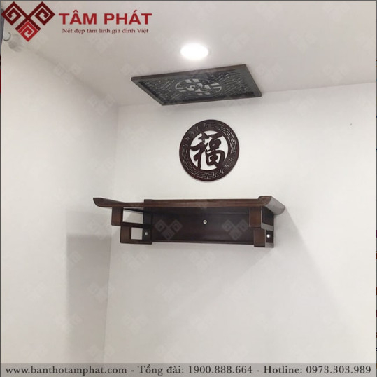 Bàn thờ treo tường mẫu TT2021 chất lượng tốt