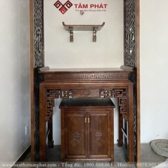 Không gian thờ kết hợp hiện đại mẫu BT-1109