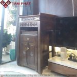 Với hoạ tiết cổ đục cuốn thư hoa Mai kết hợp nét đẹp truyền thống và hiện đại