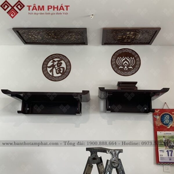 Tuỳ thuộc vào không gian để lựa chọn kích thước bàn thờ phù hợp