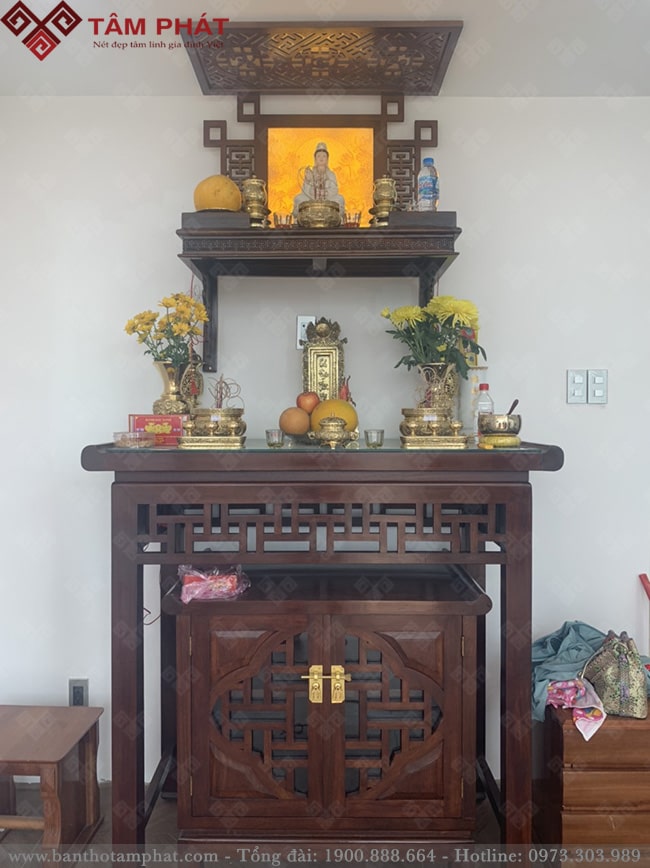 Tâm Phát đã thiết kế cho Khách hàng rất nhiều không gian thờ tự đẹp