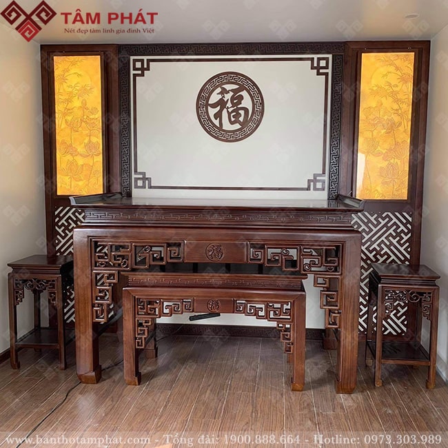 Mẫu phòng thờ đẹp BT-1122
