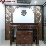 Mẫu ốp phòng thờ được nhiều khách hàng lựa chọn